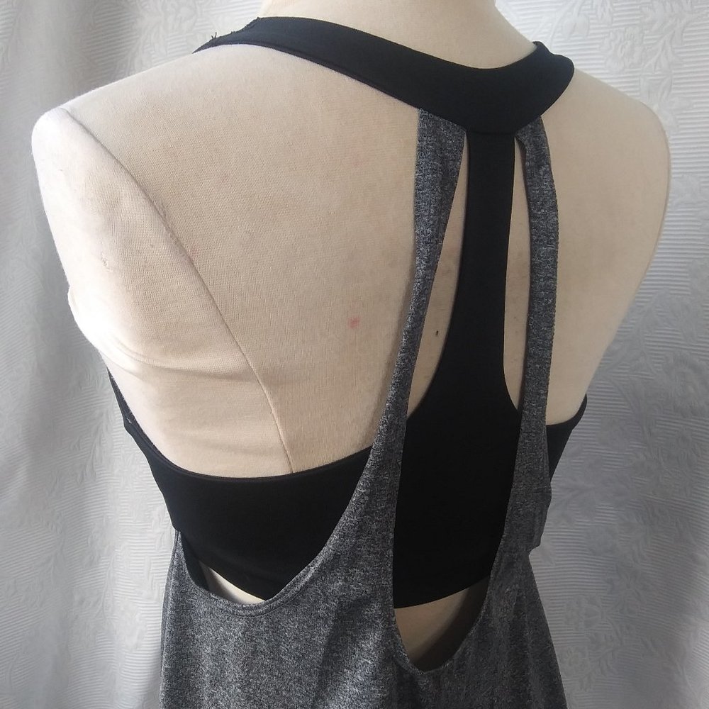 C9 by Champion | Black Tank with Attached Sports Bra | S
